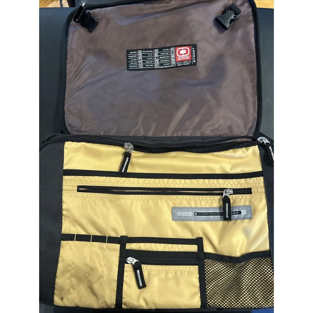 Ogio Heavy Duty Laptop Computer Bag, Dark Charcoal / Black, NWOT
